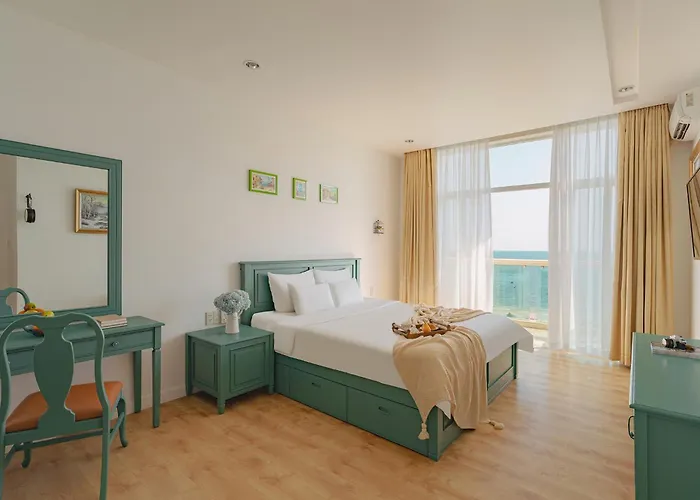Апартаменты Ocean Melody - 3br Beachfront At Ocean Vista Фантхьет